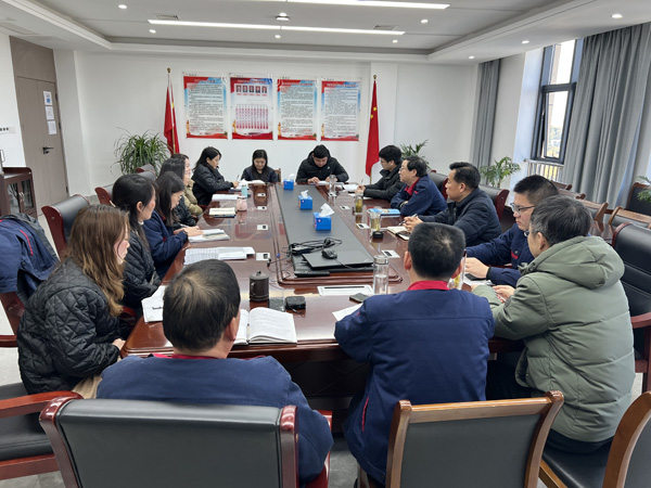 公司黨群工作部、辦公室、工會(huì)召開科務(wù)會(huì)